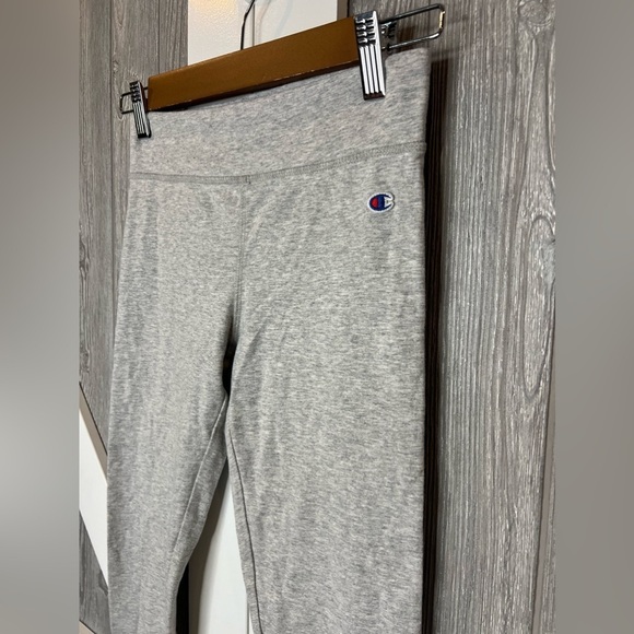 D11.13 Champion athleticwear leggings girls M Oxford Heather Gray NWOT - Picture 4 of 6